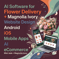 Plugin de WordPress para Shopify, Software de IA para Diseño de Sitios Web de Entrega de Flores, Software de IA para ERP y CRM, Aplicaciones Móviles para Android e iOS, IA para Comercio Electrónico