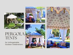 Handmade Indian Wedding Canvas <b>Canopy</b> <b>Tent</b> - Product Image 1