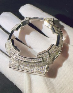 นาฬิกา GA100 รุ่นสั่งทำพิเศษ ประดับเพชรแบบฟรอสต์ ดีไซน์หรูหรา นาฬิกาดิจิตอล สไตล์ฮิปฮอป แฟชั่นสตรีท พรีเมียม นาฬิกา GSHOK - Product Image 2