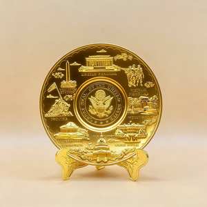 Piastra Commemorativa in Metallo Personalizzata, Squisita, di Alta Gamma, Splendida, Delicata, Decorativa, Regale, Imponente, Generosa, Robusta, Superiore - Product Image 2