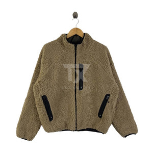 <b>Men's</b> Hot Sale Warm Polar Fleece <b>Jacket</b>/Latest Style OEM Fashionable Customized Plain <b>Sherpa</b> <b>Jackets</b> - Product Image 5
