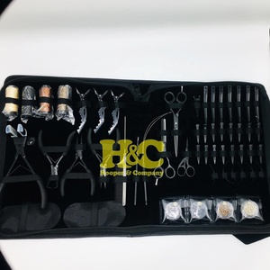 Nuevas llegadas: Kit de pinzas profesionales para extensiones de cabello - Acero inoxidable de grado quirúrgico para uso comercial, función micro, incluye - Product Image 4