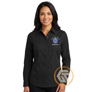 Tresors grecs ODM – Chemise décontractée boutonnée pour femme, manches raglan, pour la sororité et la fraternité Zeta Phi Beta, 100 % coton, écologique - Product Image 1