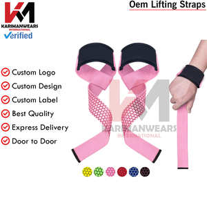 Correas de Levantamiento de Pesas Duraderas para Gimnasio, Soporte para Muñecas, para Hombres y Mujeres, Entrenamiento de Peso Muerto, Fabricante - Product Image 2