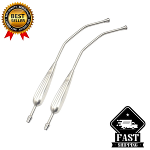 Tube d'aspiration Yankauer Jamso Industries, instrument chirurgical oropharyngé, application ORL, certifié CE Classe I, modèle JI-3753 - Product Image 1