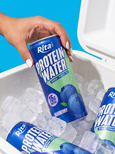 Boisson protéinée aux myrtilles en conserve Rita 330ml, prête à boire, fournisseur en gros, usine, OEM, ODM, marque privée - Product Image 3