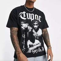 T-shirt Hip Hop à manches courtes personnalisé épaule tombante 100% coton lourd plaine surdimensionné hommes courts t-shirts