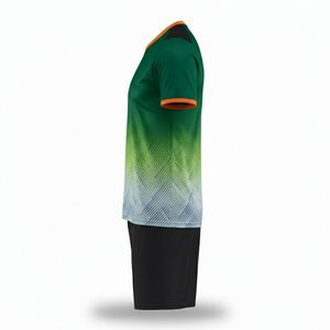 Maillot de football personnalisé 2026-2027 en polyester respirant, anti-bactérien, à manches courtes, séchage rapide, pour équipes et clubs, unisexe - Product Image 4