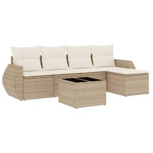 Set Divano da Giardino Beige per Arredamento Esterno - Product Image 2