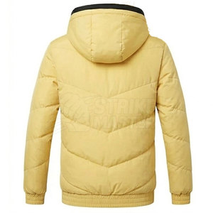 Professional Manufactured <b>Slim</b> <b>Fit</b> Men Winter Puffer <b>Jacket</b> with Zipper Front Custom Logo Casual Outdoor Standard Thickness - Product Image 6
