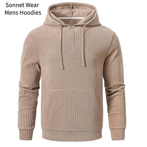 Sweat-shirt à capuche à manches longues pour homme pour l'hiver - Product Image 5