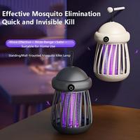 Nouvelle lampe UV Younimei anti-moustiques, piège silencieux pour chambre de bébé, attracteur automatique USB suspendu pour la maison avec batterie intégrée