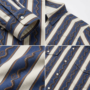Chemises FR personnalisées pour hommes, t-shirts de soudage résistants au feu CAT2, manches longues, style Henley, vêtements ignifuges, antistatiques - Product Image 6