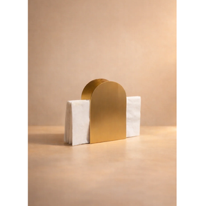 Support à serviettes en laiton de haute qualité, écologique, fait main, accessoire de décoration de table à manger, vente chaude - Product Image 1