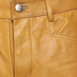Pantalones de Cuero de Alta Calidad para Hombre SMART SHINE ENTERPRISES, Suaves, Cómodos, Ajustados, Clásicos, Casuales, de Invierno, Duraderos - Product Image 6