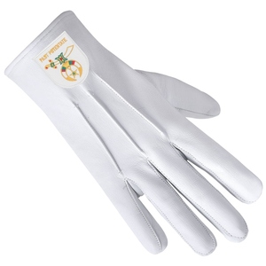 Gants d'hiver Premium en cuir pour écrans tactiles, pour l'extérieur, style Potentate Shriners - Product Image 2