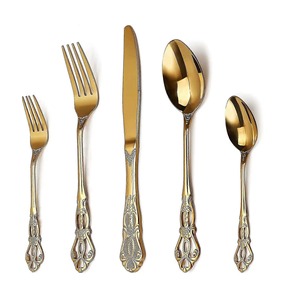 Juego de cubiertos de acero inoxidable de calidad confiable, ideal para experiencias culinarias premium, diseño elegante con un toque moderno. - Product Image 1