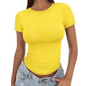 Camiseta Básica Fluida para Mujer, Modelo 8815, Camisetas para Mujer - Product Image 2