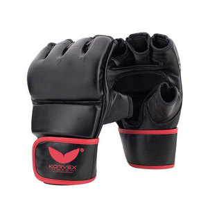 ถุงมือ MMA แบบกำหนดเอง น้ำหนักเบา บุโฟมอย่างดี ดีไซน์นิ้วมือยืดหยุ่น พร้อมที่รัดข้อมือ อุปกรณ์ฝึกซ้อม สำหรับศิลปะการต่อสู้แบบผสมผสาน - Product Image 1