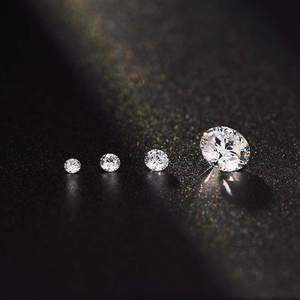 เพชรทรงกลมเจียระไนแบบบริลเลียนท์ ผลิตในห้องปฏิบัติการ ได้รับการรับรองจาก IGI น้ำหนัก 1 ถึง 5 กะรัต สี E F ความสะอาด VS1 เพชร CVD สำหรับทำเครื่องประดับ - Product Image 3