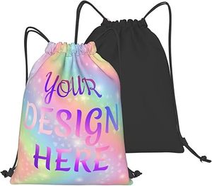 Unisex Casual Gym <b>Backpack</b> White Black Nylon Zipper Closure Adjustable <b>Strap</b> Lightweight Waterproof 30-40L Capacity - Product Image 3