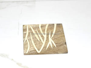 Supports de sous-verres en bois écologiques personnalisables de qualité supérieure du fabricant direct, tapis décoratifs de table, sous-verres offerts - Product Image 4