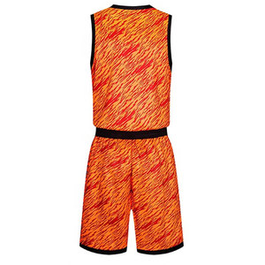Ensemble de maillots de basket-ball pour hommes, design unique, grandes tailles, best-seller, impression par sublimation de haute qualité. - Product Image 5
