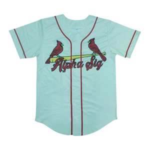 Maillot de baseball à manches courtes, nouvelle arrivée, numéros d'équipe pour adultes, qualité professionnelle supérieure, best-seller, maillot de baseball en polyester - Product Image 1