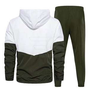 Conjunto Deportivo Informal de Invierno con Capucha y Cordón Ajustable para Hombre, Tejido Premium, Ropa Deportiva, Entrenamiento Físico, Atuendo para Correr - Product Image 3