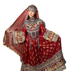 Luxury Embroidered Afghani Casual <b>Dresses</b> for Women Traditional Ethnic Bohemian Festival Party Wear Wholesale Collection - Product Image 1