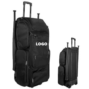 Sac à dos de cricket grande capacité avec tunnel à chaussures et poches en filet, fournisseur OEM de sacs de sport à bandoulière - Product Image 2