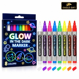 Marcadores de Pintura Acrílica Fluorescente de Neón con Logotipos Personalizados, Rotuladores Permanentes para Manualidades, para Pintar Vidrio, Madera y Telas - Product Image 2