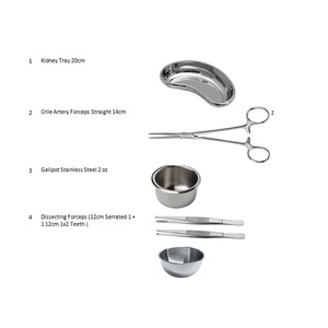 Juego de Instrumentos de Parto de Alta Calidad de 16 Piezas con Caja, Kit de Parto, Juego de Parto Quirúrgico - Product Image 1