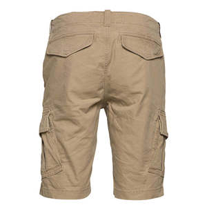 Shorts cargo décontractés classiques pour hommes, design avec poches utilitaires, taille élastique, tissu respirant et doux, collection de fabricant en gros - Product Image 2
