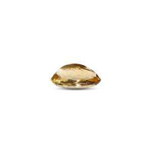 Natural Citrine Loose Gemstone 7.3 Carat 12mm Yellow Certified Jewelry Making Stone - Product Image 3