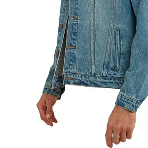 แจ็คเก็ตยีนส์ยูนิเซ็กซ์ขายดี ราคาสมเหตุสมผล ระบายอากาศได้ดี เหมาะสำหรับฤดูใบไม้ผลิ พร้อมบริการ OEM ดีไซน์ด้านหน้าโดย HI 2026 - Product Image 5