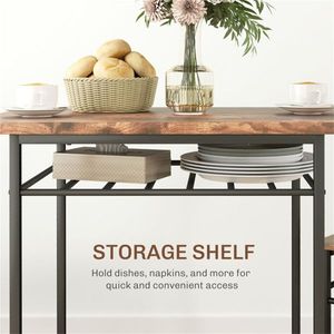 Set da Pranzo Elegante: Collezione di Tavoli e Sedie per Pasti Confortevoli - Product Image 3