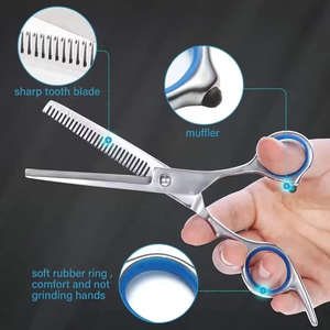 Thinning Scissor 6.6_ Hair Dressing Scissors Barber Thinning Professional Top High Quality Thinner <b>Shears</b> Tension Adjustable - Product Image 2