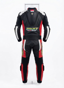 Traje de Carreras Profesional para Hombre, 1 Pieza, Cuero Genuino de Vaca/Canguro, Hecho a Medida con Mono/Traje con Protección de Codo Nivel 2 CE - Product Image 2