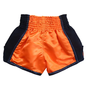 Custom Unisex Adult Training Shorts for Martial Arts 100% Silk/100% Polyester Breathable 220g Fabric Front Logo OEM Service - Product Image 2