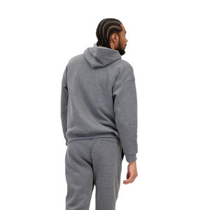 Sweat-shirts à capuche en polaire d'hiver pour hommes, 100% coton polyester, motif uni, pull thermique avec capuche personnalisée - Product Image 2