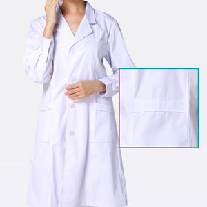 Uniformes Médicos Unisex de Alta Calidad TALLIANS INTERNATIONAL, Bata de Laboratorio de Color Sólido, Manga Larga, Tela de Algodón, Venta al Por Mayor - Product Image 2