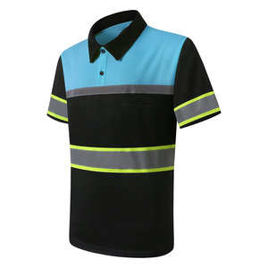 Chemises de travail pour hommes, vêtements uniformes brodés sur mesure, vêtements de travail en coton certifiés CE, tissu coupe-vent respirant, vêtements utilitaires - Product Image 2
