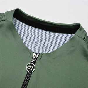 High Quality Breathable Windproof Shorts Sleeve Cycling Jersey Sets Unisex Customizable <b>Road</b> Bike Clothing - Product Image 3