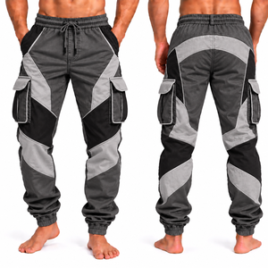 Pantalones Cargo Jogger para Hombre, 100% Algodón, Estilo Casual, Personalizables, Fabricante Mayorista, Marca Privada, ODM - Product Image 3