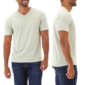 Camisetas de Verano para Hombre, Tallas Grandes, Corte Ajustado, Ecológicas, de Secado Rápido, 210g, 100% Algodón, Cuello en V, Hechas en Bangladesh - Product Image 5