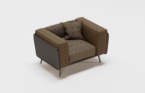 Juego de sofás de tela con estructura de madera, moderno, para sala de estar, de la mejor calidad, con cojines suaves y cómodos, contemporáneo. - Product Image 5