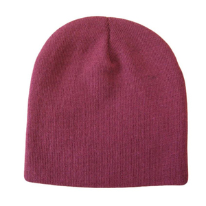 Solid Knit <b>Beanie</b> Hat Unisex Winter <b>Slouchy</b> Cap Casual Daily Wear Winter Wear High Quality Custom Logo OEM ODM New Arrival - Product Image 3