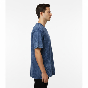 Camiseta de Verano para Hombre, Color Sólido, 100% Algodón, Secado Rápido, Transpirable, Cuello Redondo, Corte Holgado, para Gimnasio, Entrenamiento, Casual, Estilo Urbano - Product Image 3