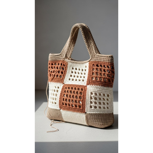 Bolso de Playa Moderno y Suave de Verano al por Mayor, Bolso de Hombro de Algodón Tejido a Rayas Caslon para Mujer, Bolso de Viaje Casual - Product Image 5
